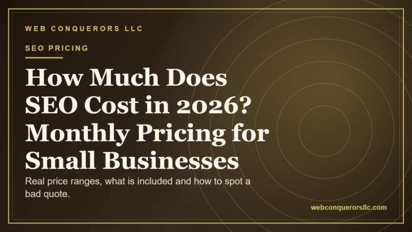 How Much Does SEO Cost in 2026? Monthly Pricing for Small Businesses