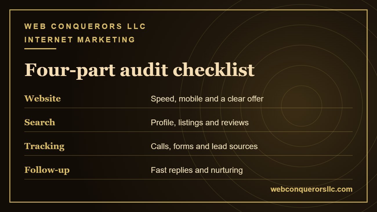 Internet marketing audit Georgia checklist