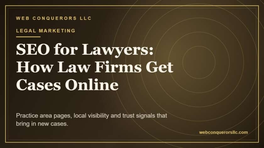 SEO for Lawyers: How Law Firms Get Cases Online