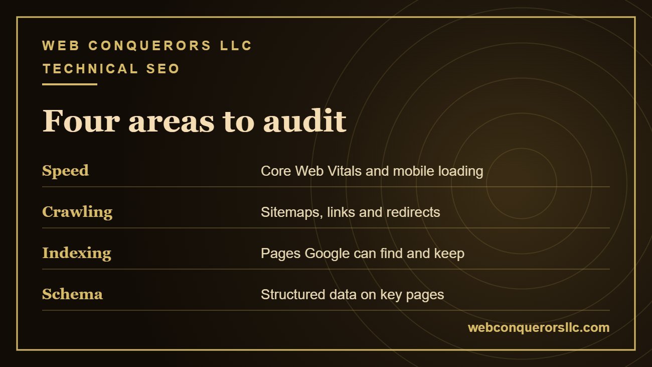 Technical SEO audit Idaho checklist